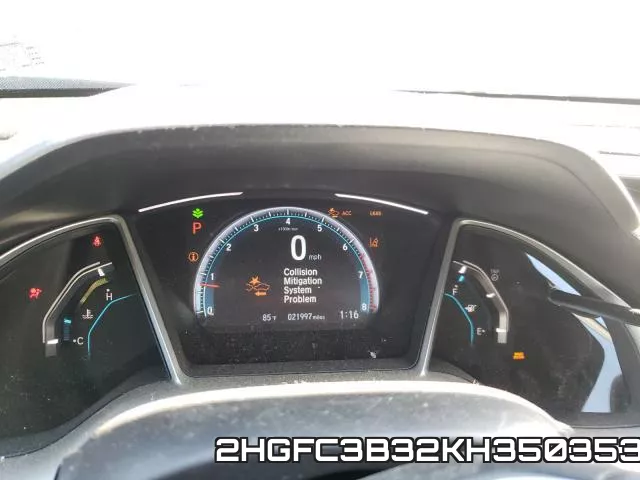2HGFC3B32KH350353 фото 9