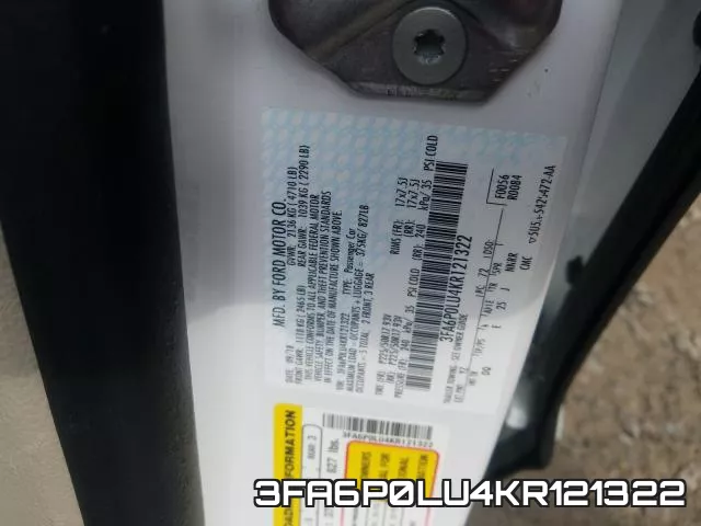 3FA6P0LU4KR121322 фото 2