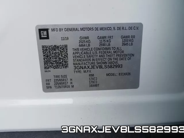 3GNAXJEV8LS582993 фото 2