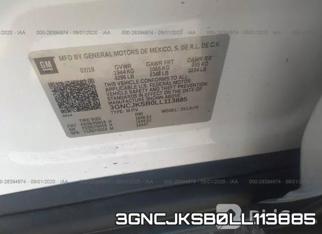 3GNCJKSB0LL113885 фото 10