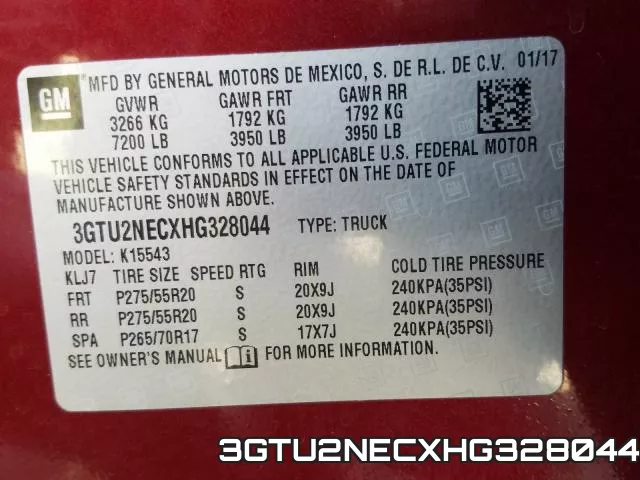 3GTU2NECXHG328044 фото 2