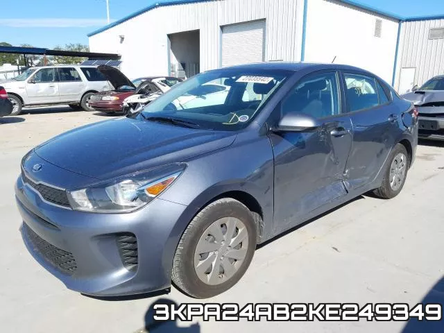 3KPA24AB2KE249349 фото 2