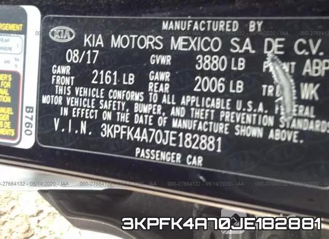 3KPFK4A70JE182881 фото 10