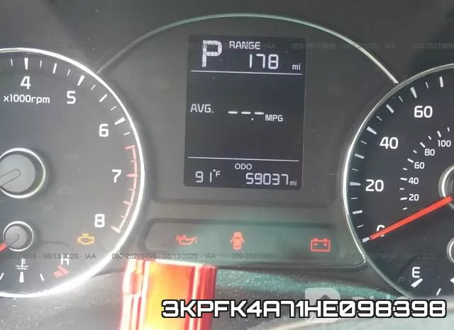 3KPFK4A71HE098398 фото 8