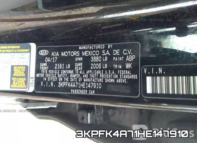 3KPFK4A71HE147910 фото 10