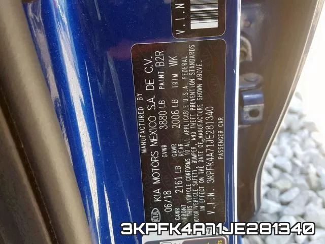 3KPFK4A71JE281340 фото 2