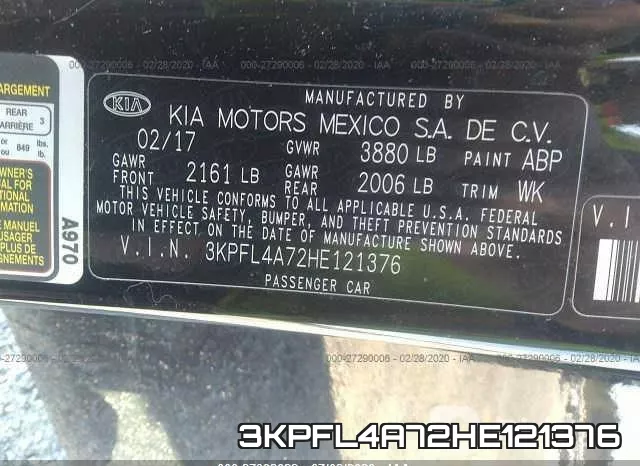 3KPFL4A72HE121376 фото 10
