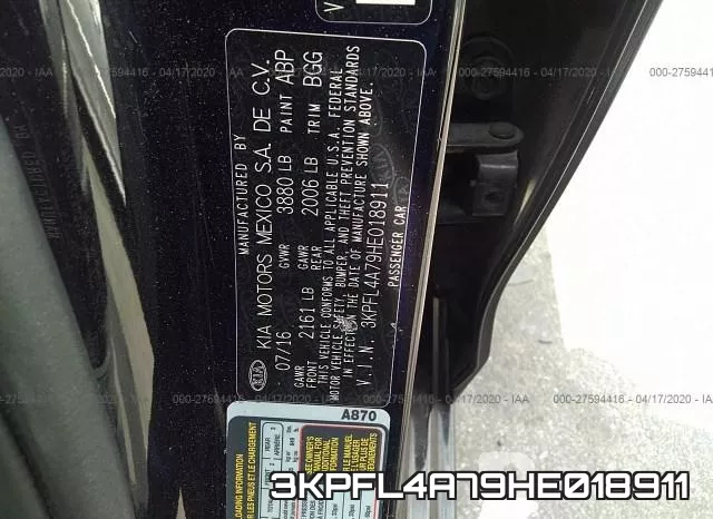 3KPFL4A79HE018911 фото 10