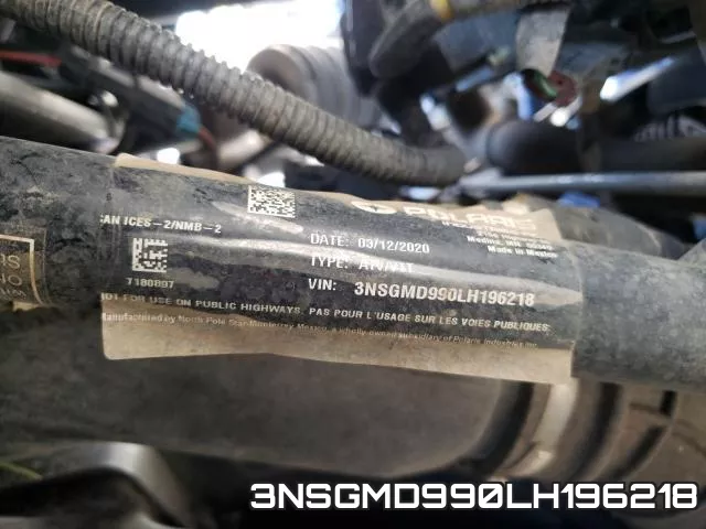 3NSGMD990LH196218 фото 2