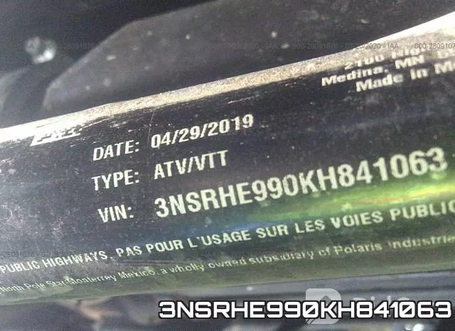 3NSRHE990KH841063 фото 2