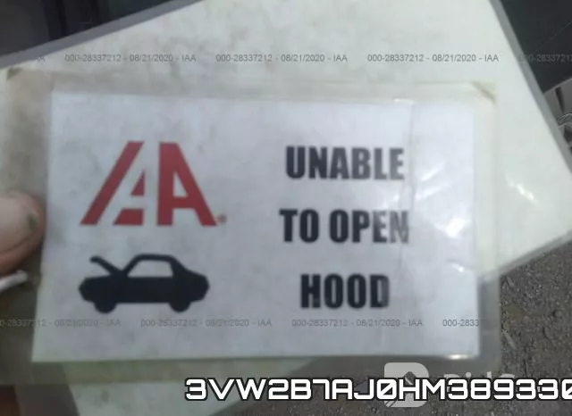 3VW2B7AJ0HM389330 фото 2