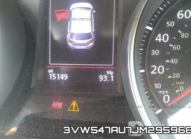 3VW547AU7JM295968 фото 8