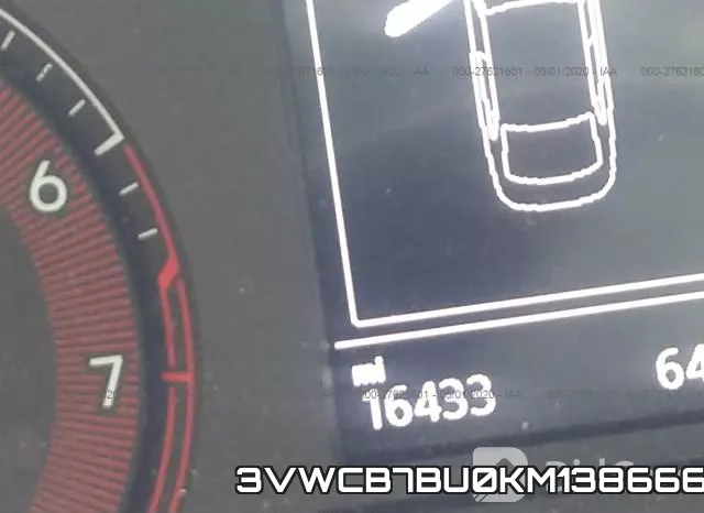 3VWCB7BU0KM138666 фото 8