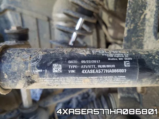 4XASEA577HA086801 фото 2