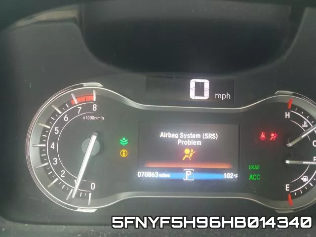 5FNYF5H96HB014340 фото 9