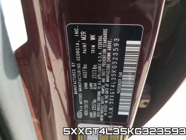 5XXGT4L35KG323593 фото 2