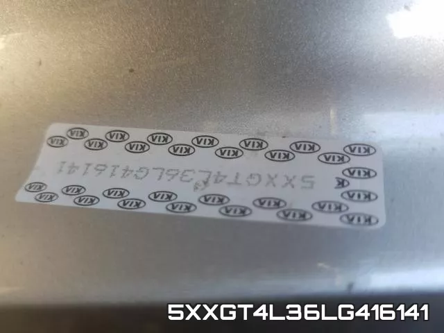 5XXGT4L36LG416141 фото 2