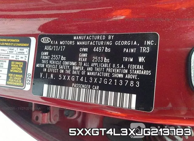 5XXGT4L3XJG213783 фото 10