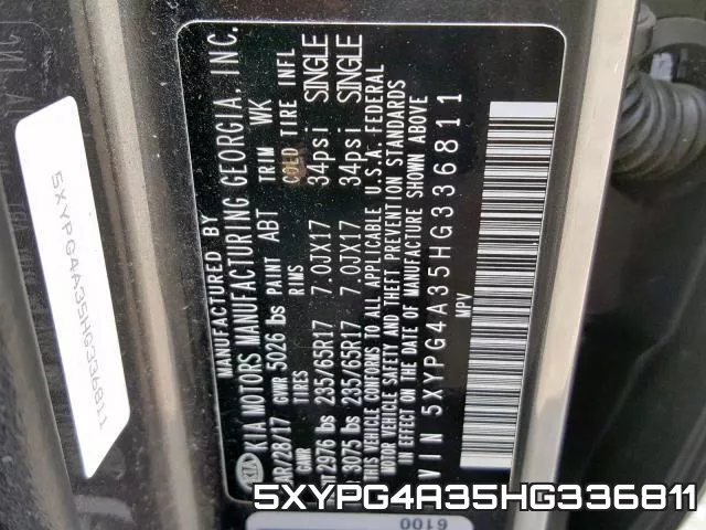 5XYPG4A35HG336811 фото 2