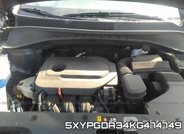 5XYPGDA34KG474749 фото 2