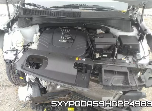 5XYPGDA59HG224983 фото 2