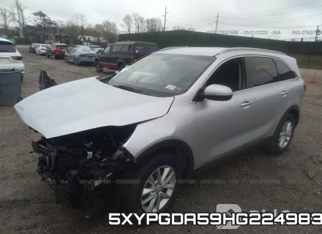 5XYPGDA59HG224983 фото 3