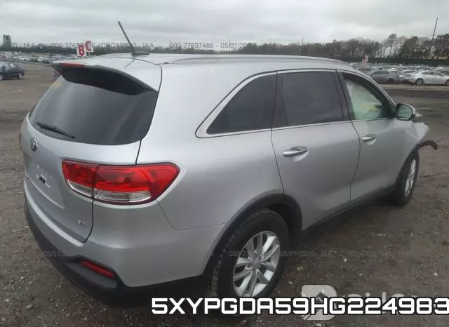 5XYPGDA59HG224983 фото 5