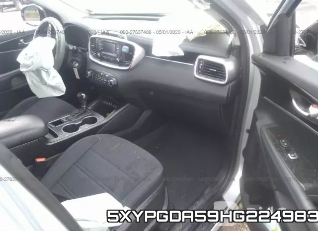 5XYPGDA59HG224983 фото 6