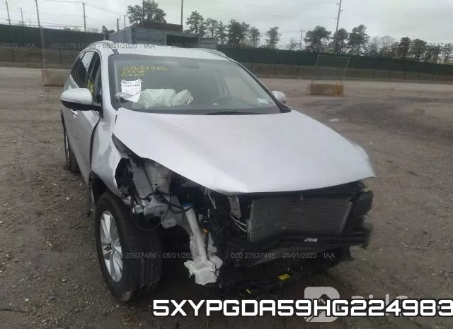 5XYPGDA59HG224983 фото 7