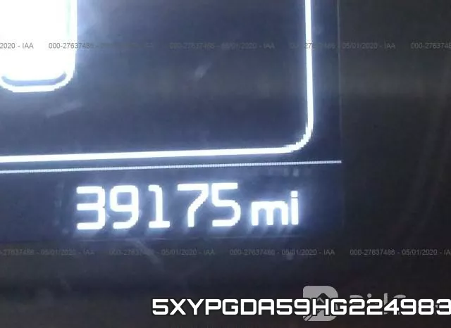5XYPGDA59HG224983 фото 8