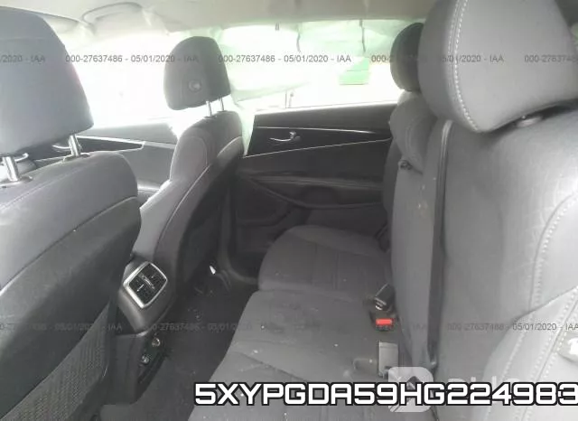 5XYPGDA59HG224983 фото 9