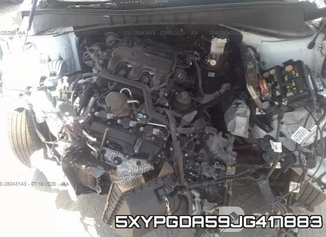 5XYPGDA59JG417883 фото 2