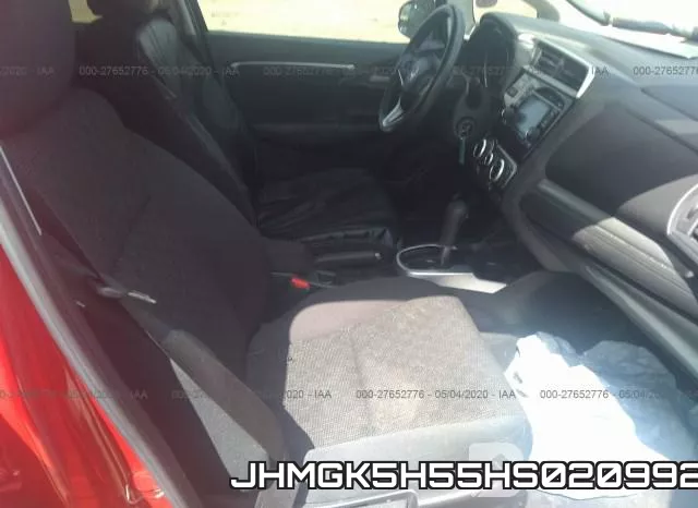 JHMGK5H55HS020992 фото 6