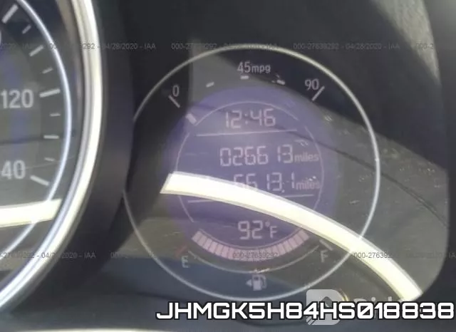 JHMGK5H84HS018838 фото 8