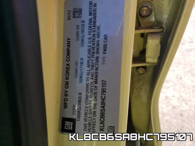 KL8CB6SA8HC795107 фото 2