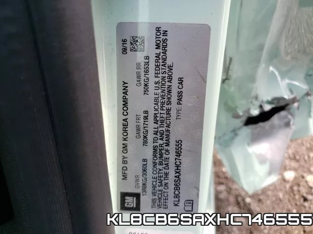 KL8CB6SAXHC746555 фото 2