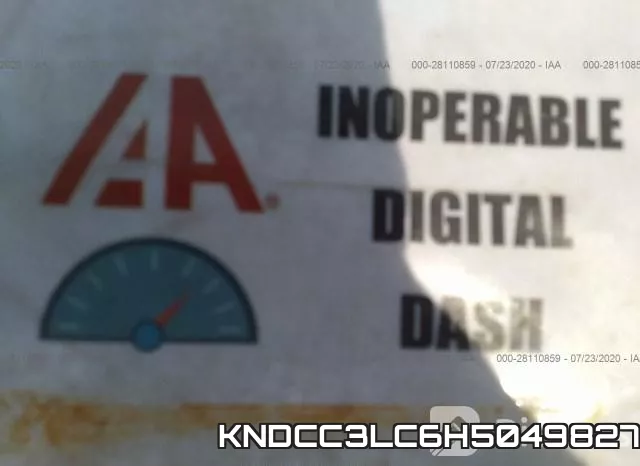 KNDCC3LC6H5049827 фото 8