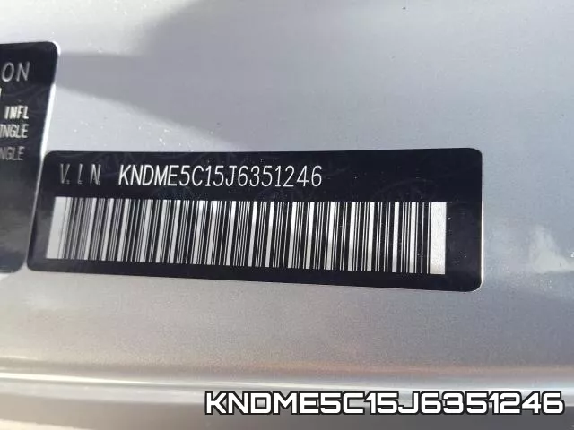 KNDME5C15J6351246 фото 2