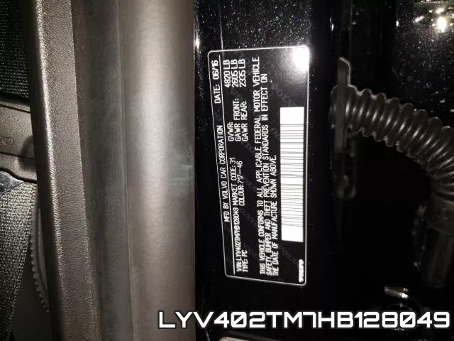 LYV402TM7HB128049 фото 2