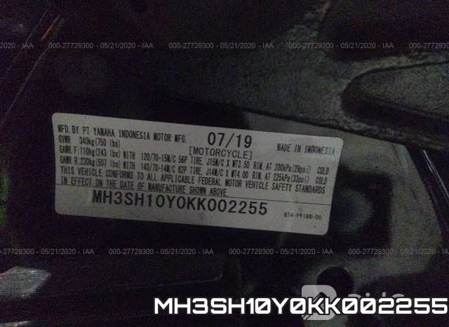 MH3SH10Y0KK002255 фото 2