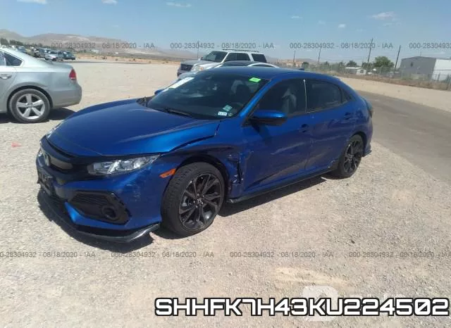 SHHFK7H43KU224502 фото 3