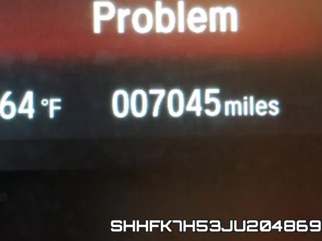 SHHFK7H53JU204869 фото 9