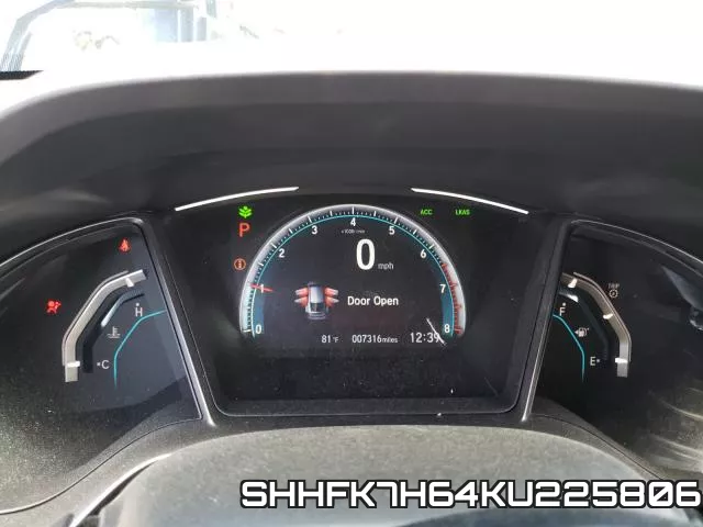 SHHFK7H64KU225806 фото 9