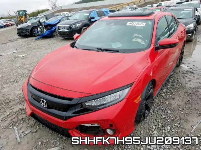 SHHFK7H95JU209137 фото 3