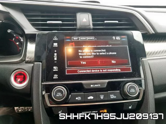 SHHFK7H95JU209137 фото 10