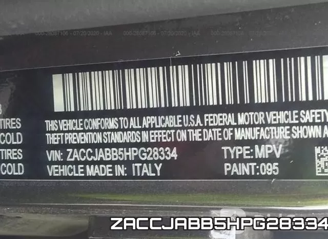 ZACCJABB5HPG28334 фото 10