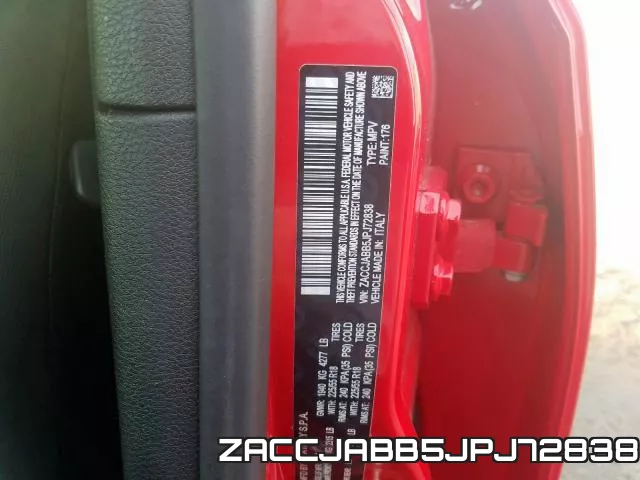 ZACCJABB5JPJ72838 фото 2