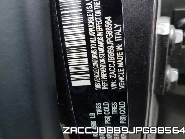 ZACCJBBB9JPG88564 фото 2