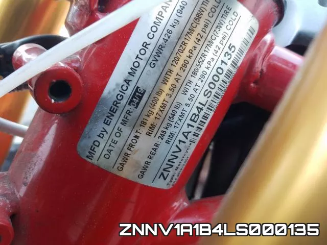 ZNNV1A1B4LS000135 фото 2