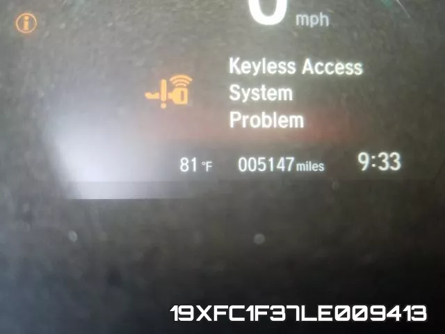 19XFC1F37LE009413 фото 9